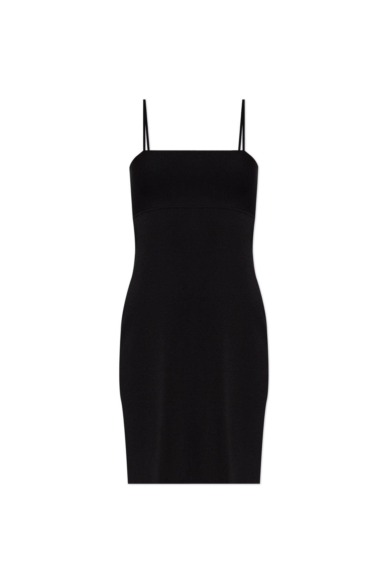 Black Short dress with spaghetti straps Alexander Wang